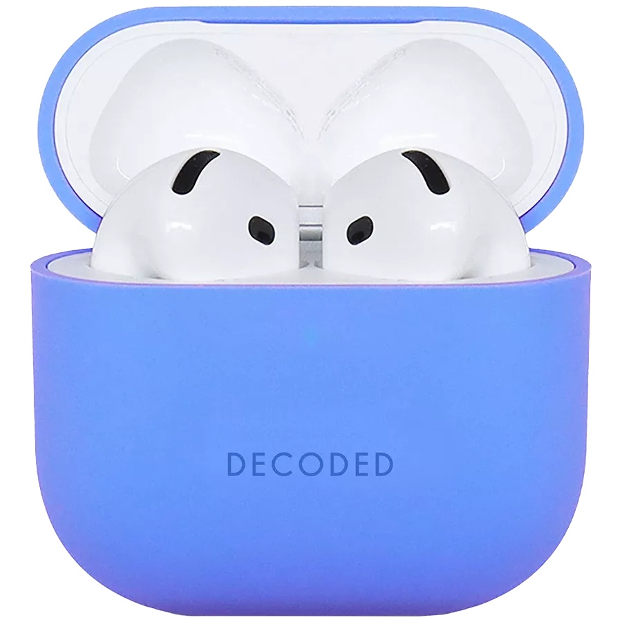 Husă pentru căști Decoded Silicone Aircase Airpods Gen 4 Blue (D25AP4C1SCYCS)