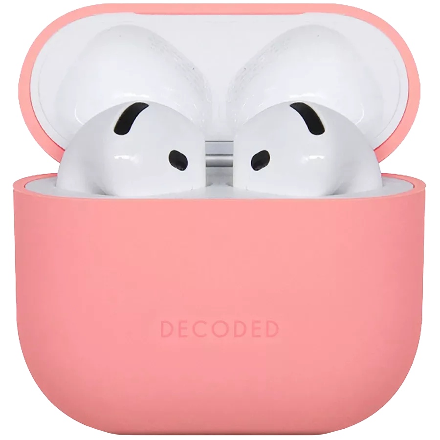 Husă pentru căști Decoded Silicone Aircase Airpods Gen 4 Pink (D25AP4C1SBM)