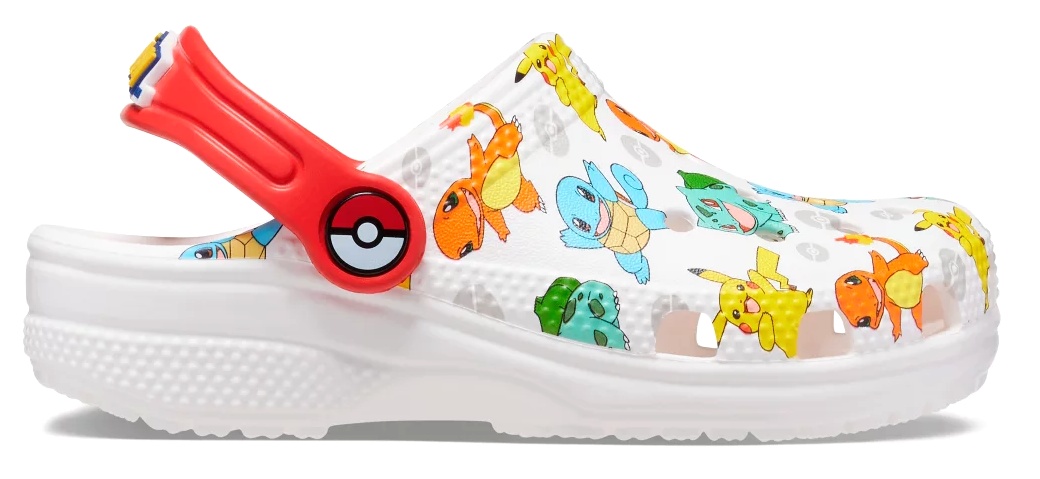 Шлёпанцы детские Crocs Classic Pokemon Clog K Multicolor, s.28-29
