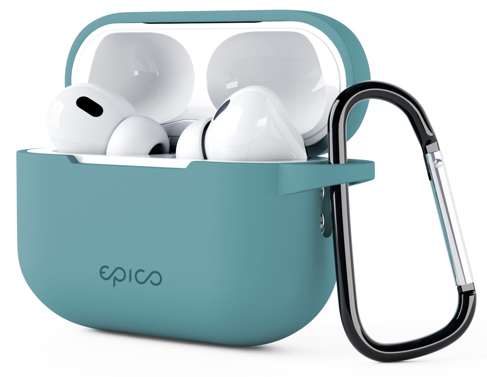 Husă pentru căști Epico Silicone Outdoor Cover Airpods Pro 2 Green