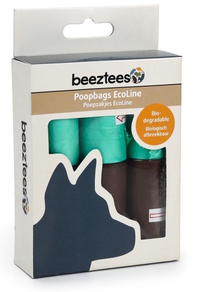 Мусорные пакеты для уборки за животными Beeztees Ecoline Poop Bag (795040) 6pcs