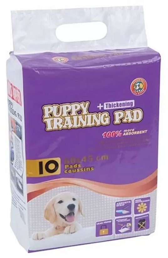 Пеленки для собак Hush Pet Puppy Training Pad 60x45cm 10pcs
