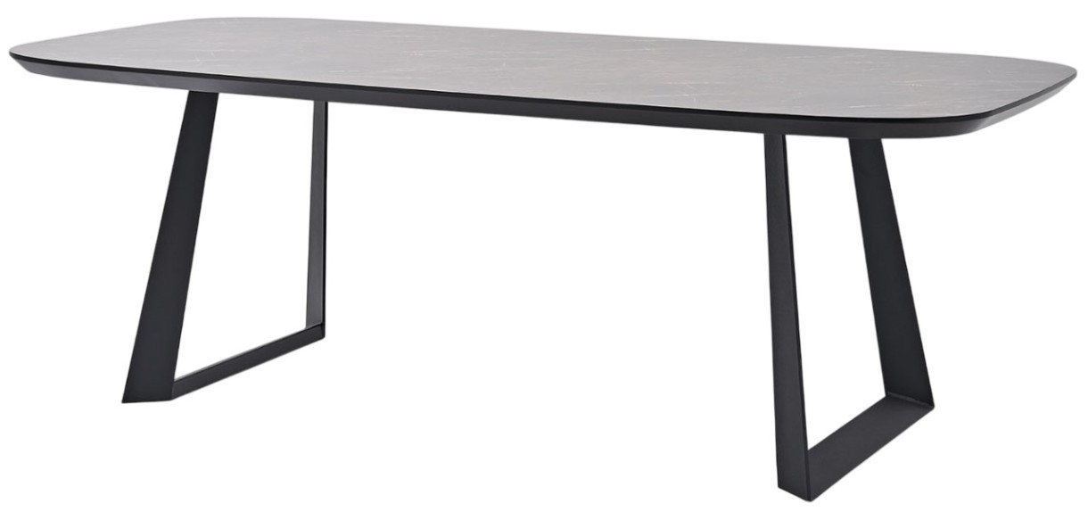 Обеденный стол Dogtas Lago 3200395279 Grey/Imitation Brown Marble