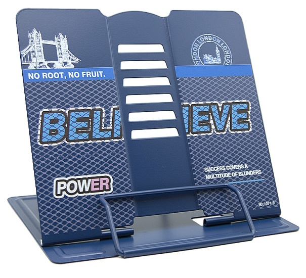 Suport pentru carte New World Belive Blue.(1074)