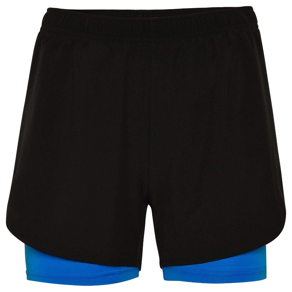 Женские шорты Roly Lanus 6655 Black/Royal Blue, s.L
