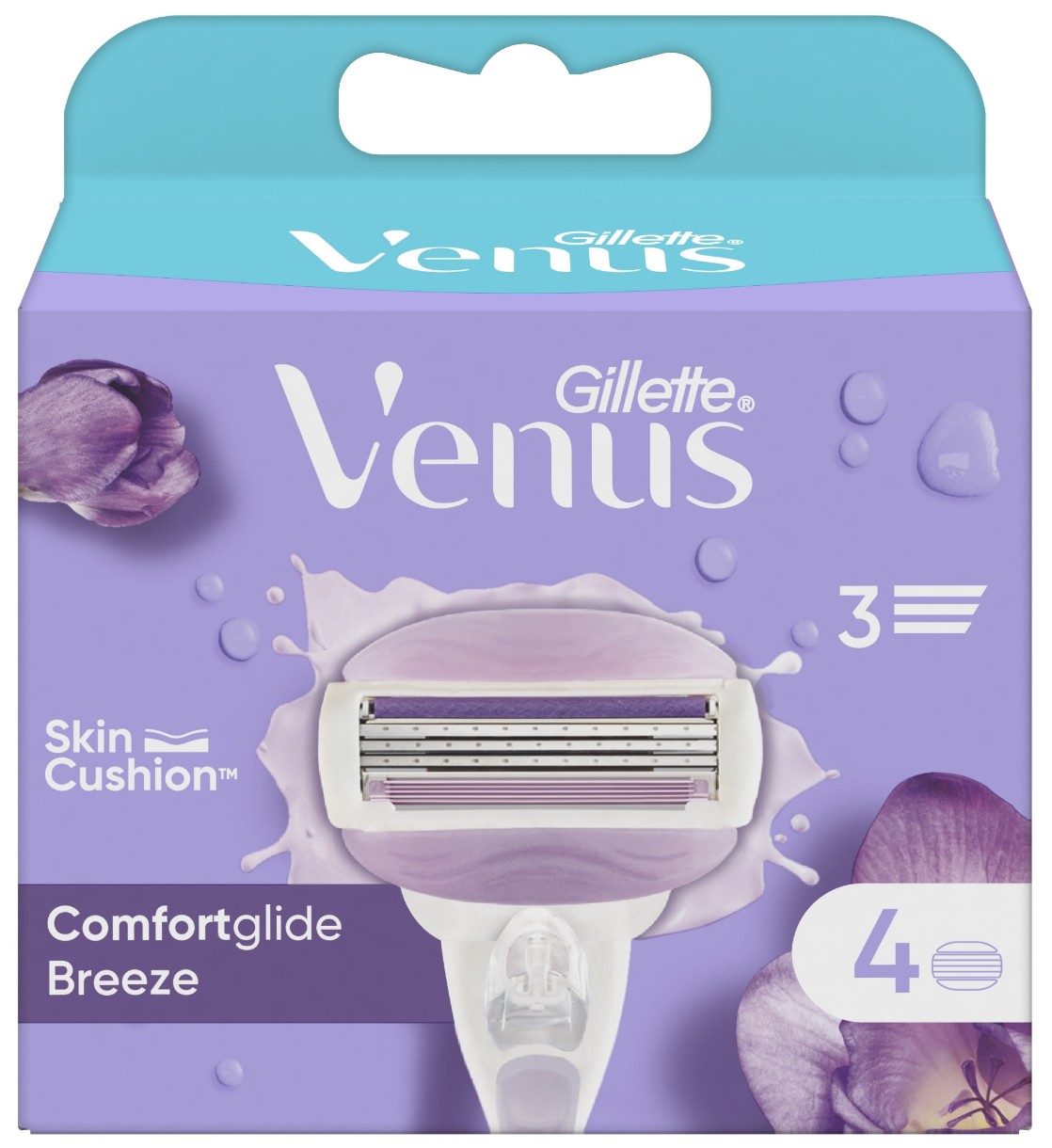 Кассеты для бритья Gillette Venus Breeze 4psc