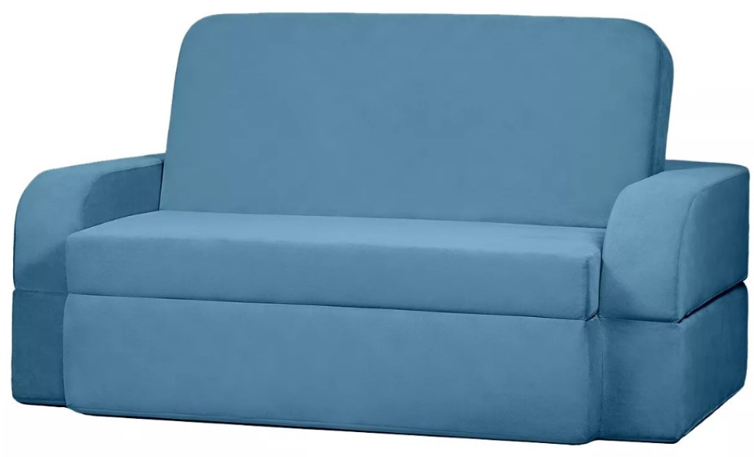 Canapea fără ramă Edka Terra 3in1 160x200x30 M21 Light Blue