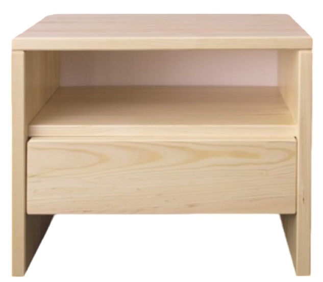 Noptieră Poland SN121 50x45x35cm Pine