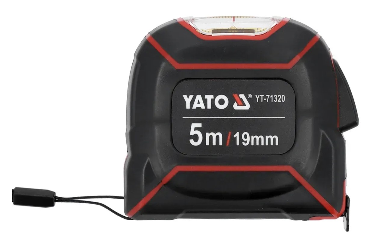 Yato Рулетка с окошечком для шкалы 5 м x 19 мм Yato
