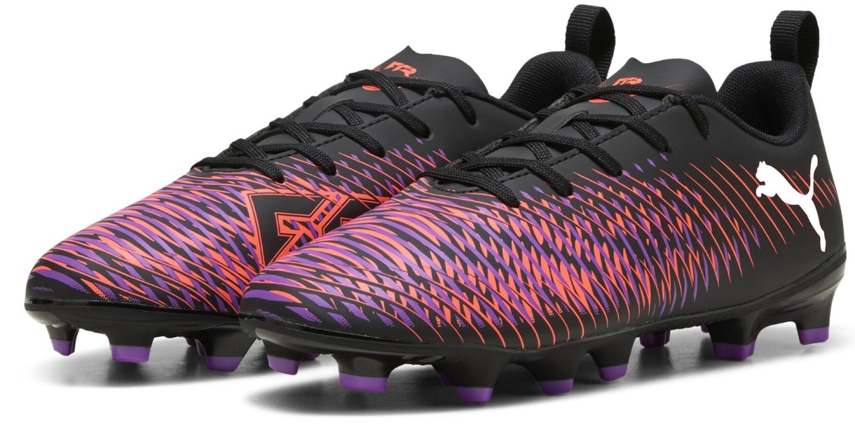 Футбольные бутсы Puma Future 8 Play Fg/Ag Jr Puma Black/White/Glowing Red, s.38