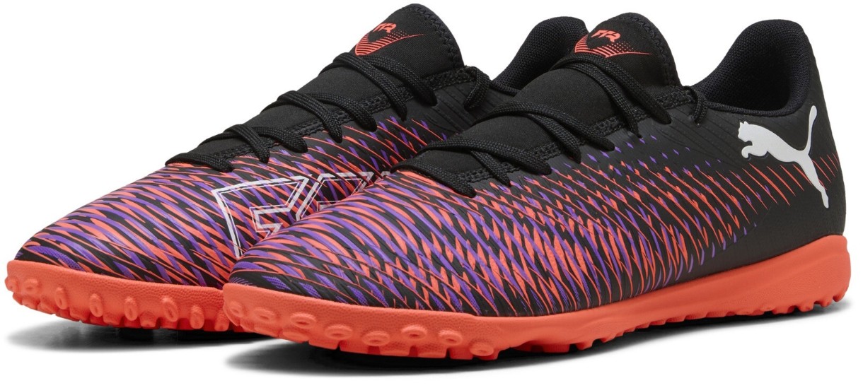 Футбольные бутсы Puma Future 8 Play Tt Puma Black/White/Glowing Red, s.40.5
