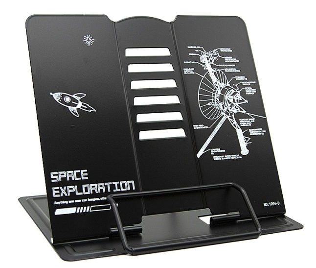 Подставка для книги New World Space Exploration Black (1096)