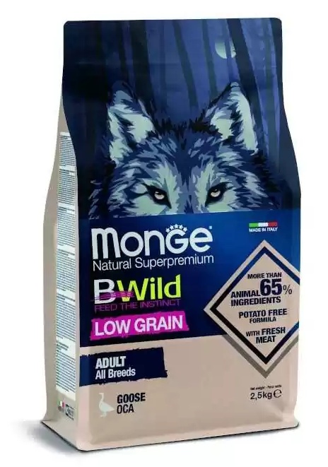 Сухой корм для собак Monge Superpremium All Breeds Adult Goose 2.5kg