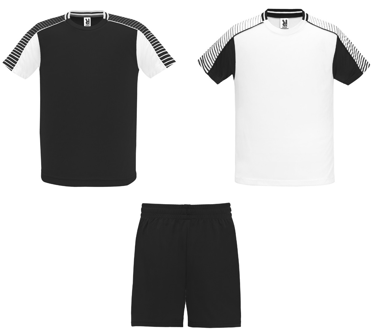 Costum sportiv pentru bărbați Roly Juve 0525 White/Black, s.L