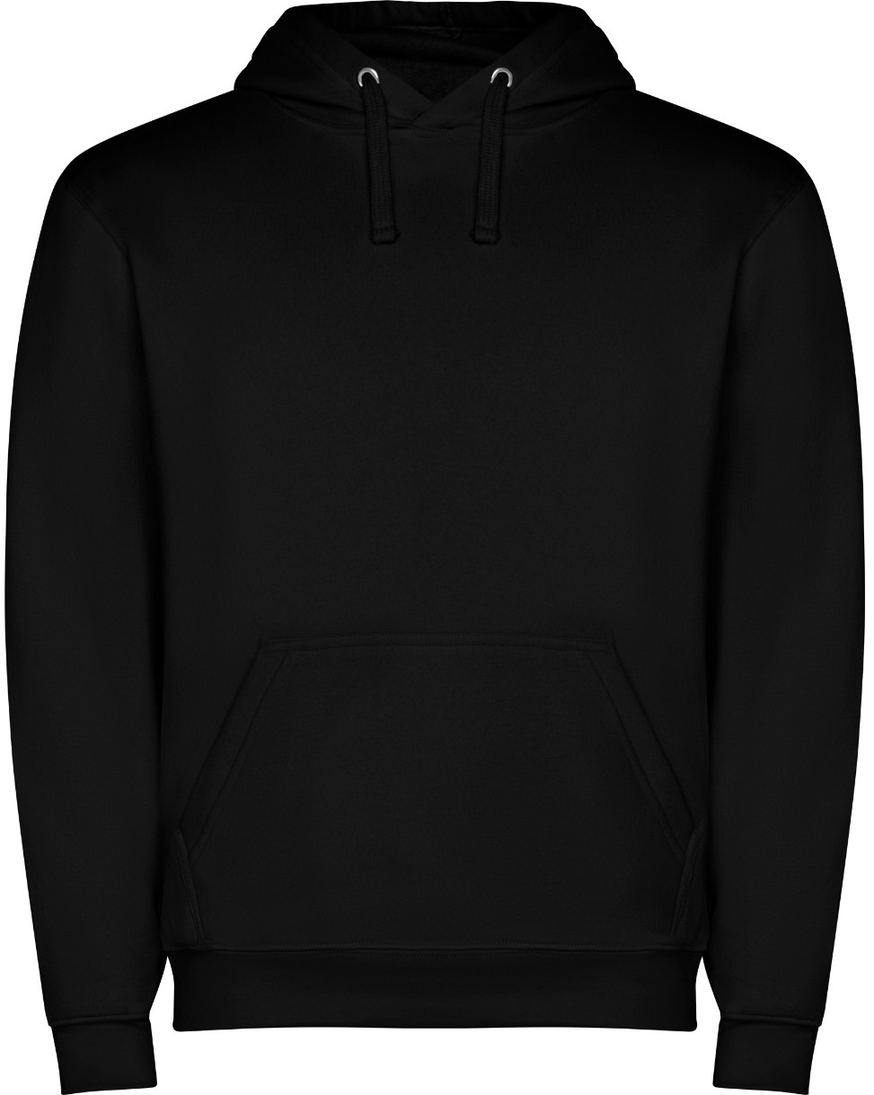 Мужская толстовка Roly Capucha 1087 Black, s.XXXXL