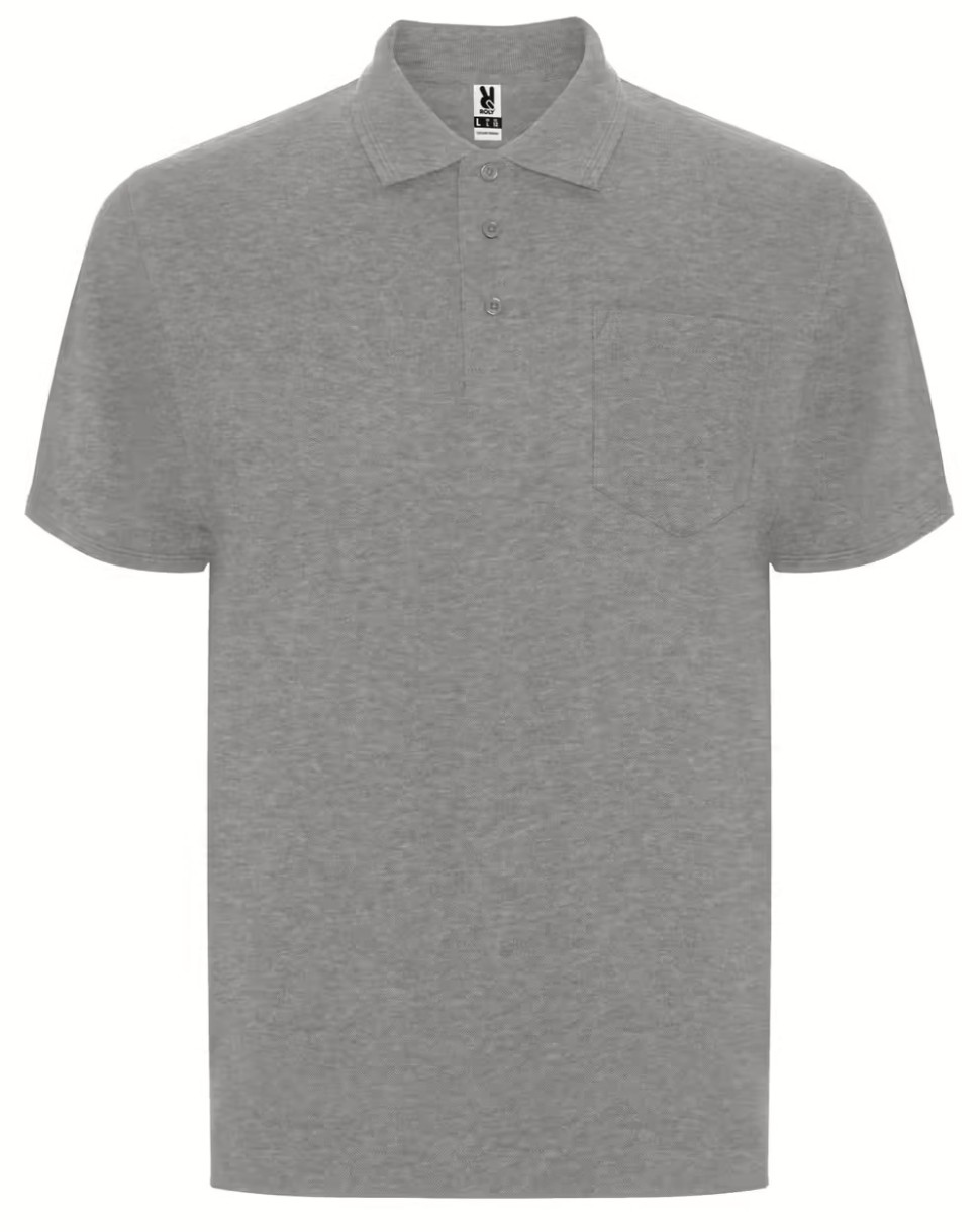 Поло Roly Centauro Premium 6607 Heather Grey, s.S
