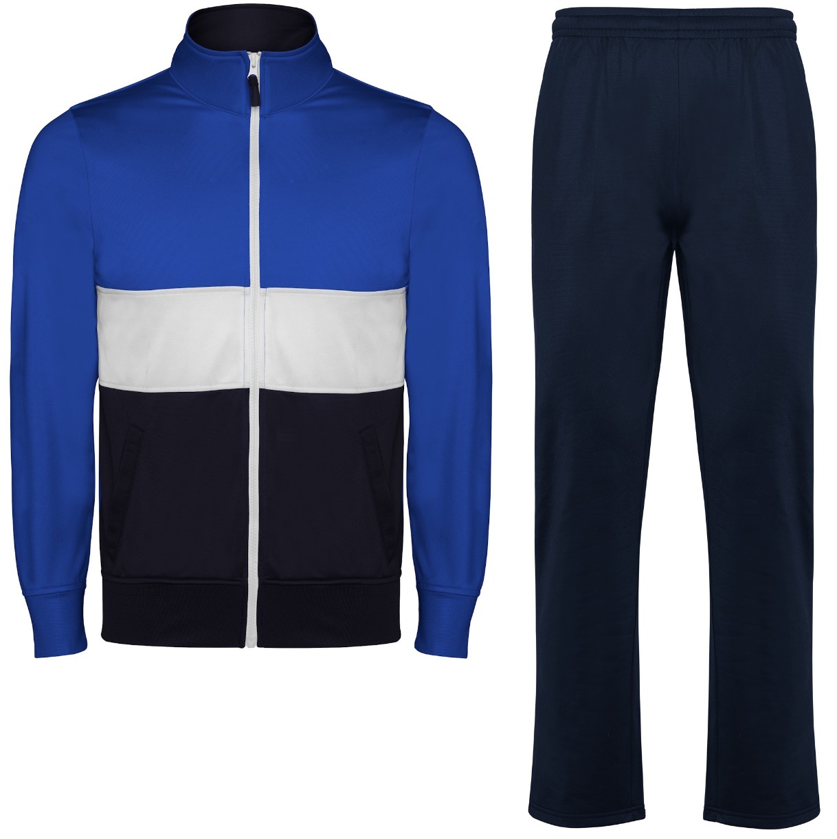Мужской спортивный костюм Roly Athenas 0339 Royal Blue/Navy Blue, s.S