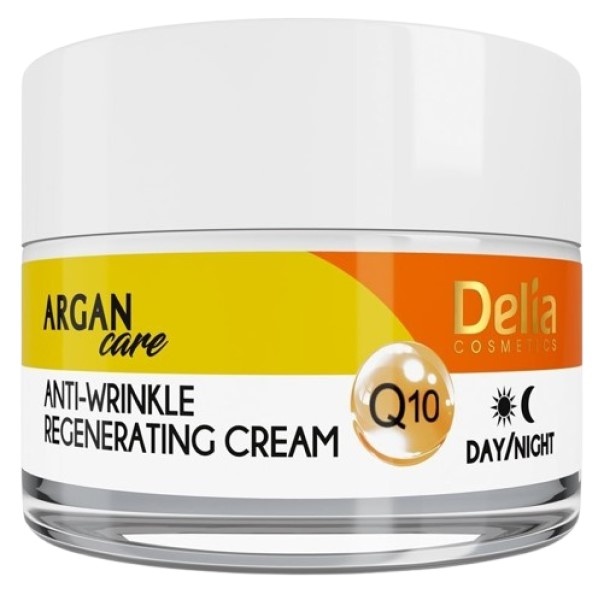 Cremă pentru față Delia Argan Care Q10 50ml