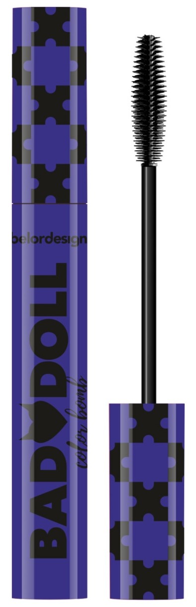 Rimel pentru gene Belor Design Bad Doll Violet