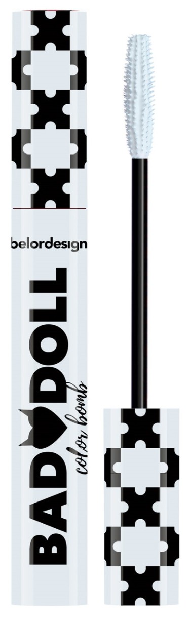 Rimel pentru gene Belor Design Bad Doll White
