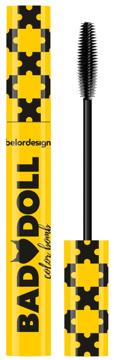 Rimel pentru gene Belor Design Bad Doll Yellow