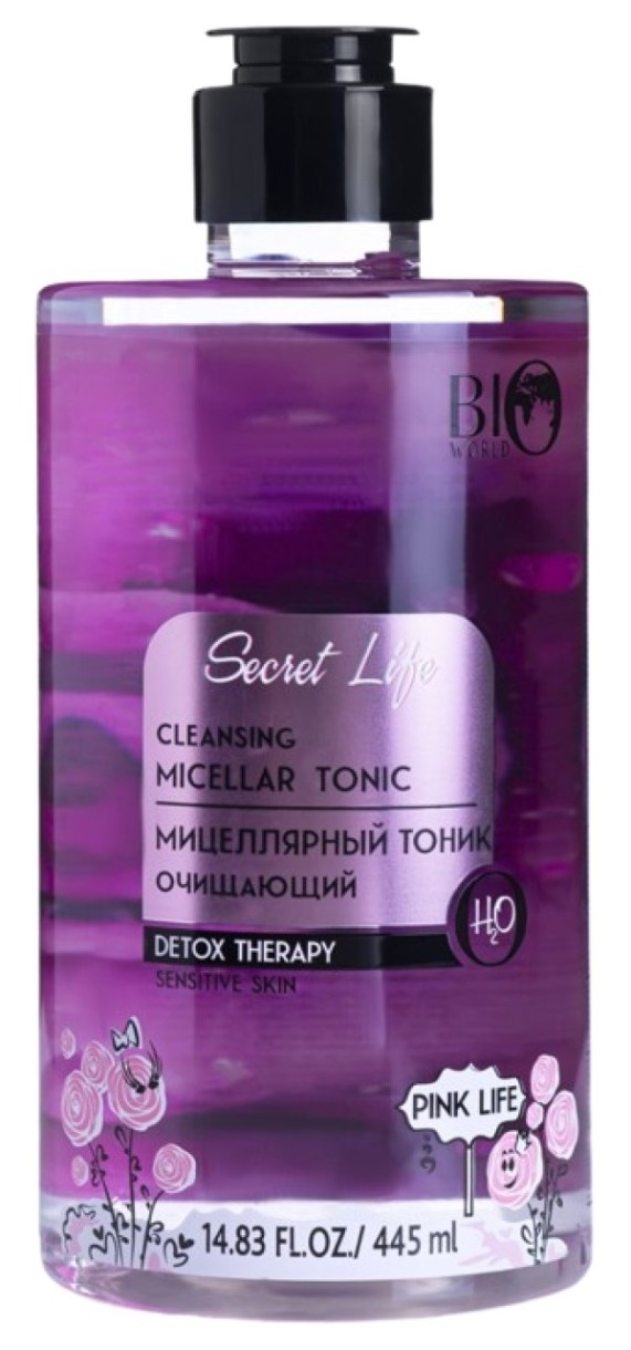 Тоник для лица Bio World Detox Therapy Micellar 445ml