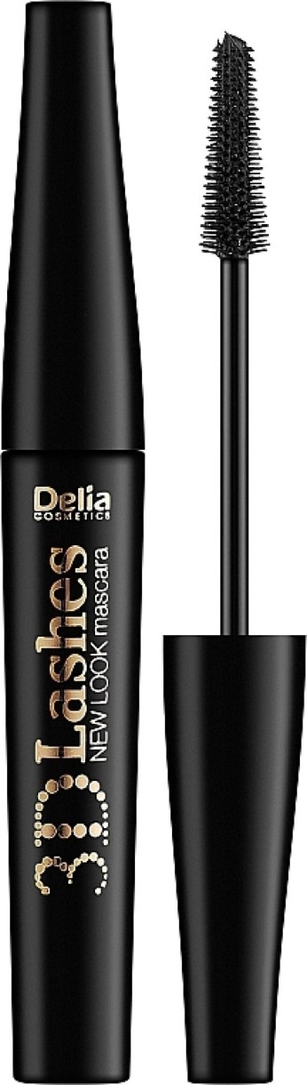 Rimel pentru gene Delia New Look 3D Lashes Black
