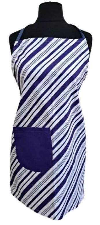 Фартук кухонный Bumbacel Blue Stripe (SORT_1166_65X70)