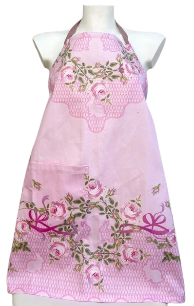 Șorț de bucătărie Bumbacel Pink Rabbits (SORT_1131_65X70)
