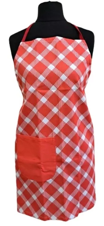 Șorț de bucătărie Bumbacel Red Diamond (SORT_1164_65x70)