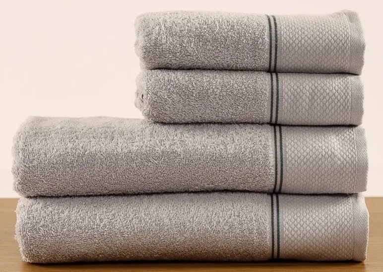 Prosop Bumbacel Utopia 70x130  Light Gray (1201_70x130_53101)
