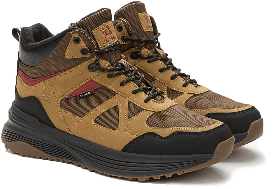 Ботинки мужские Crosby 448094/01-03 Brown, s.40