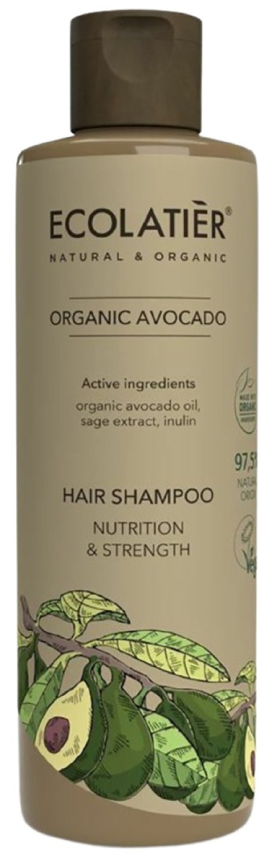 Șampon pentru păr Ecolatier Organic Avocado Nutrition & Strength 250ml