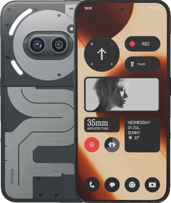 Telefon mobil Nothing Phone (2a) Plus 5G 12Gb/256Gb Black