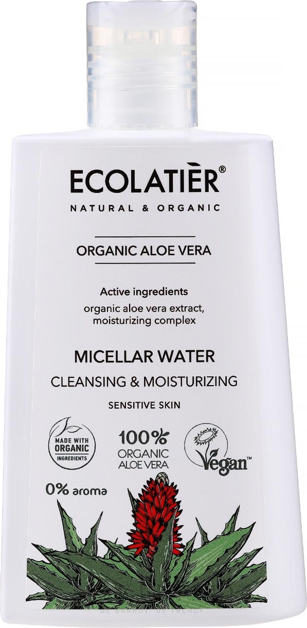 Demachiant Ecolatier Organic Aloe Vera Micellar Water 250ml