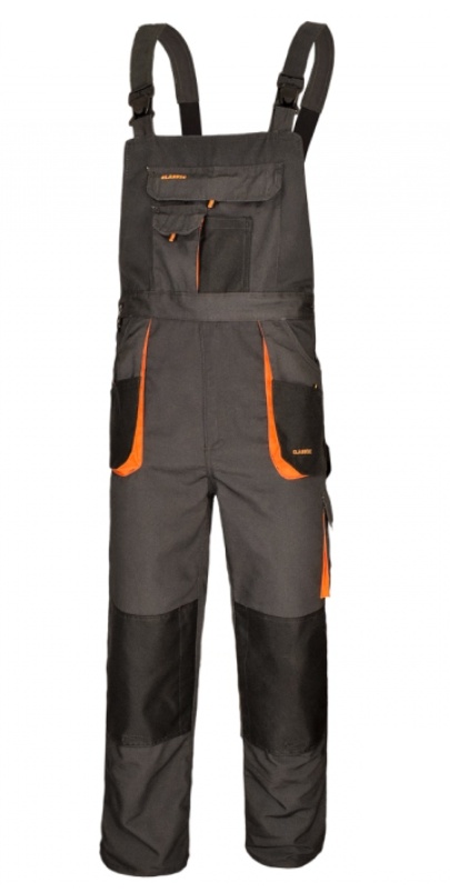 Salopetă de lucru Art.MaSter Classic Graphite/Black/Orange, s.46