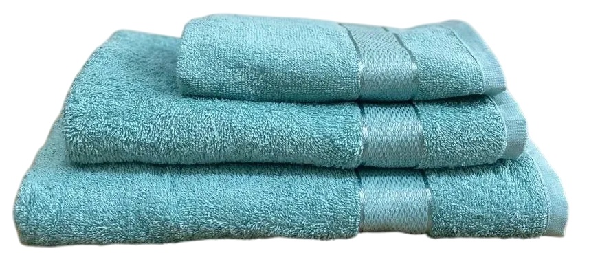 Prosop Bumbacel Rainbow 30x60 Turcoaz (1057_30x60_mavi-1)