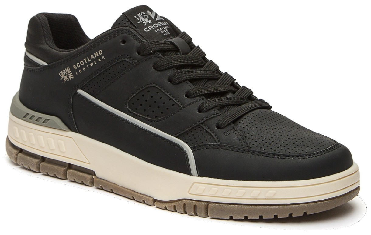 Ghete pentru bărbați Crosby 447138/01-03 Black/Grey, s.41
