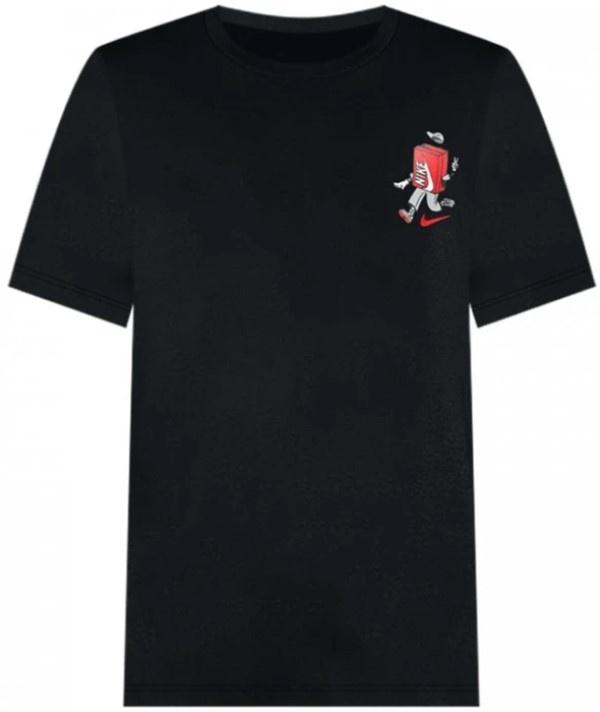 Детская футболка Nike K Nsw Tee Boxy 1 Jdi Music Black, s.XS
