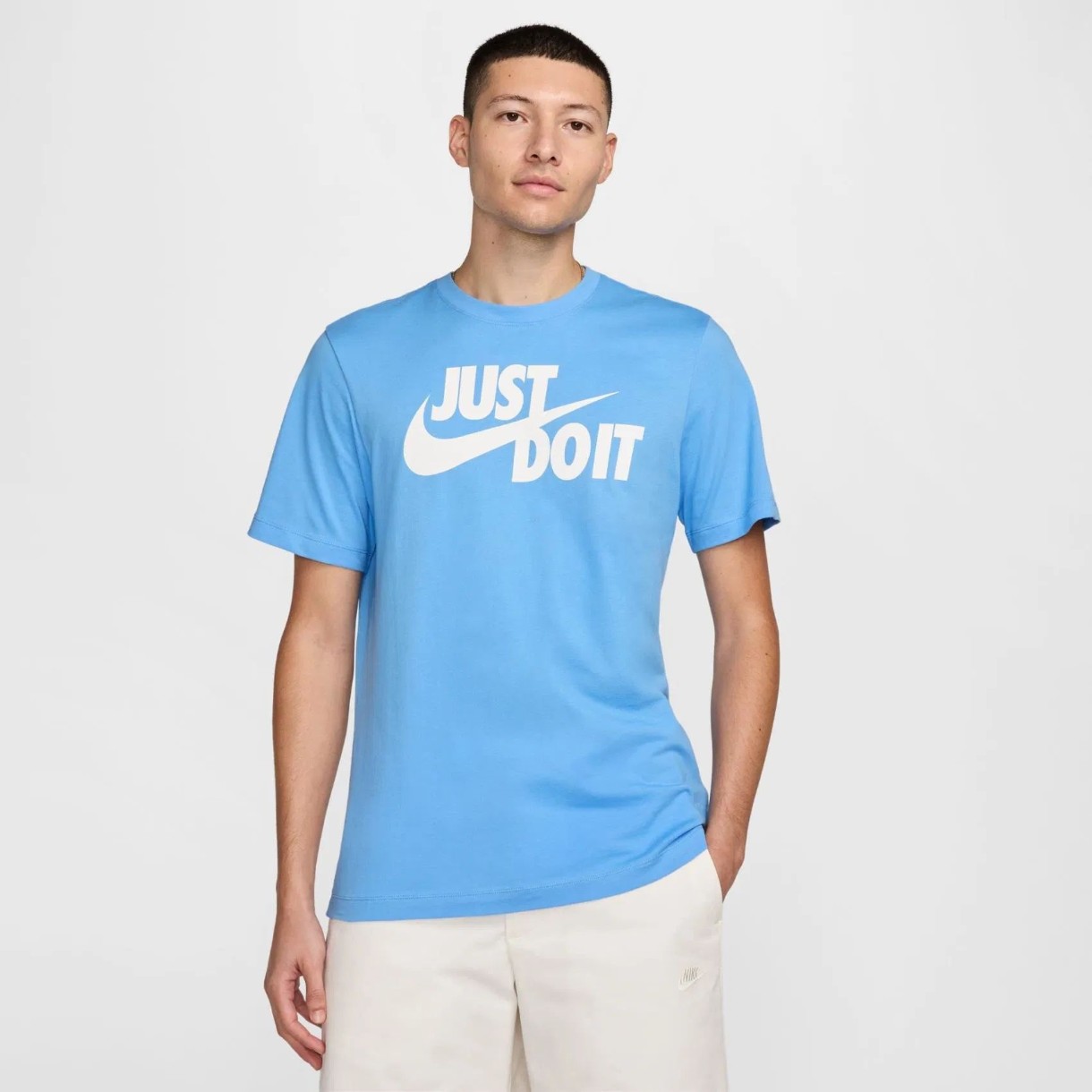 Tricou bărbătesc Nike M Nsw Tee Just Do It Swoosh University Blue, s.XL