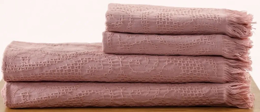 Prosop Bumbacel Waffle Magnolia 100x150 Powdery (9203_100x150_53115)