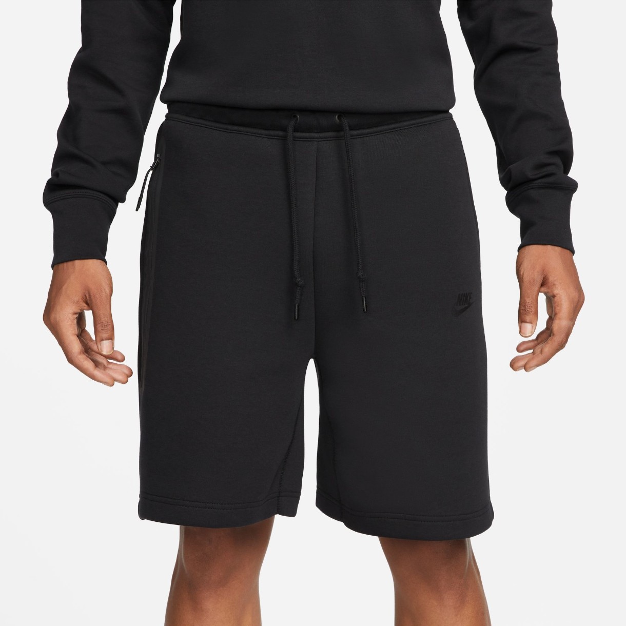 Pantaloni scurți pentru bărbați Nike M Nk Tch Flc Short Black, s.S