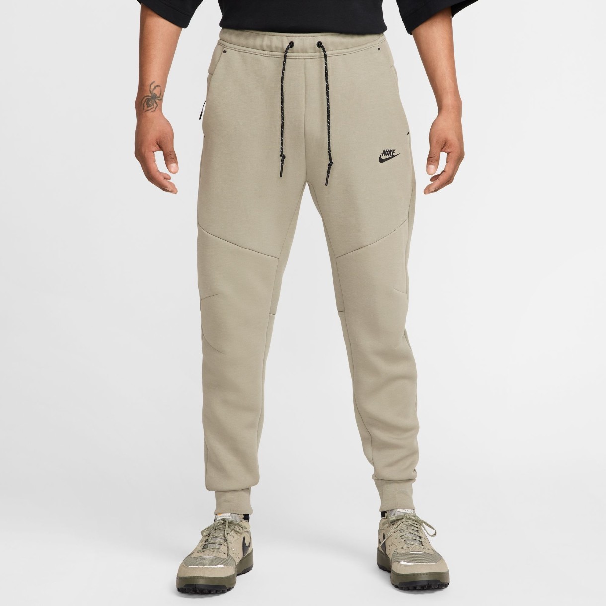 Мужские спортивные штаны Nike M Nk Tch Flc Jggr Light Army/Black, s.M