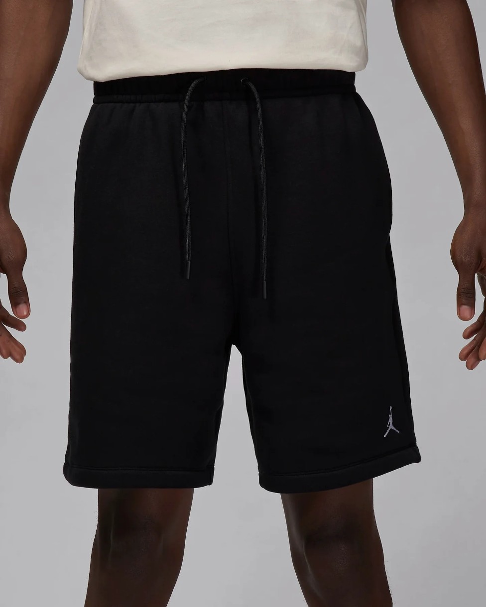 Мужские шорты Nike M Jordan Brooklyn Fleece Short Black/White, s.M