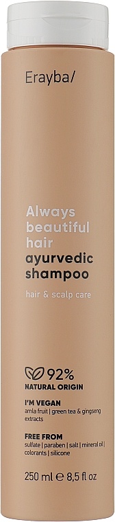 Шампунь для волос Erayba Ayurvedic Shampoo 250ml
