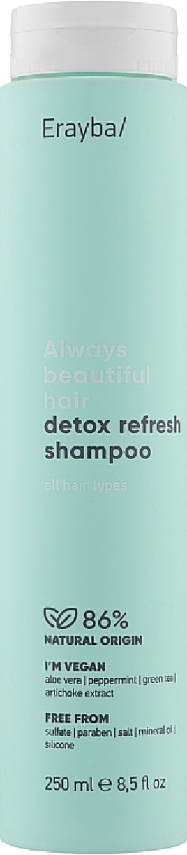 Шампунь для волос Erayba Detox Refresh Shampoo 250ml