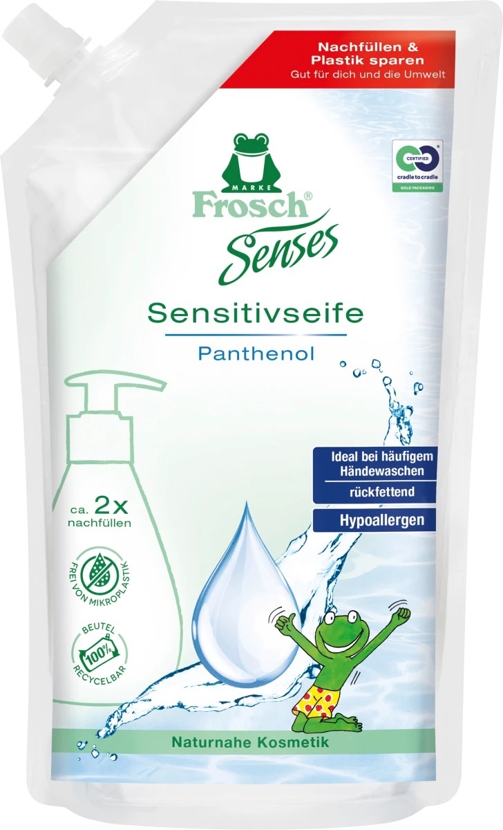 Детское мыло Frosch Sensitive 500ml