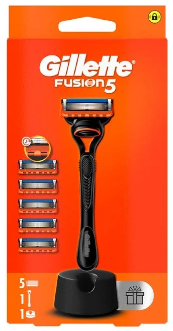 Станок для бритья Gillette Fusion + 5 cassete