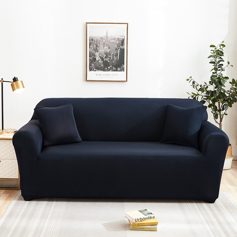 Чехол для дивана Relaxe Home Solid Sofa Cover 90-140cm Dark Blue (020366)