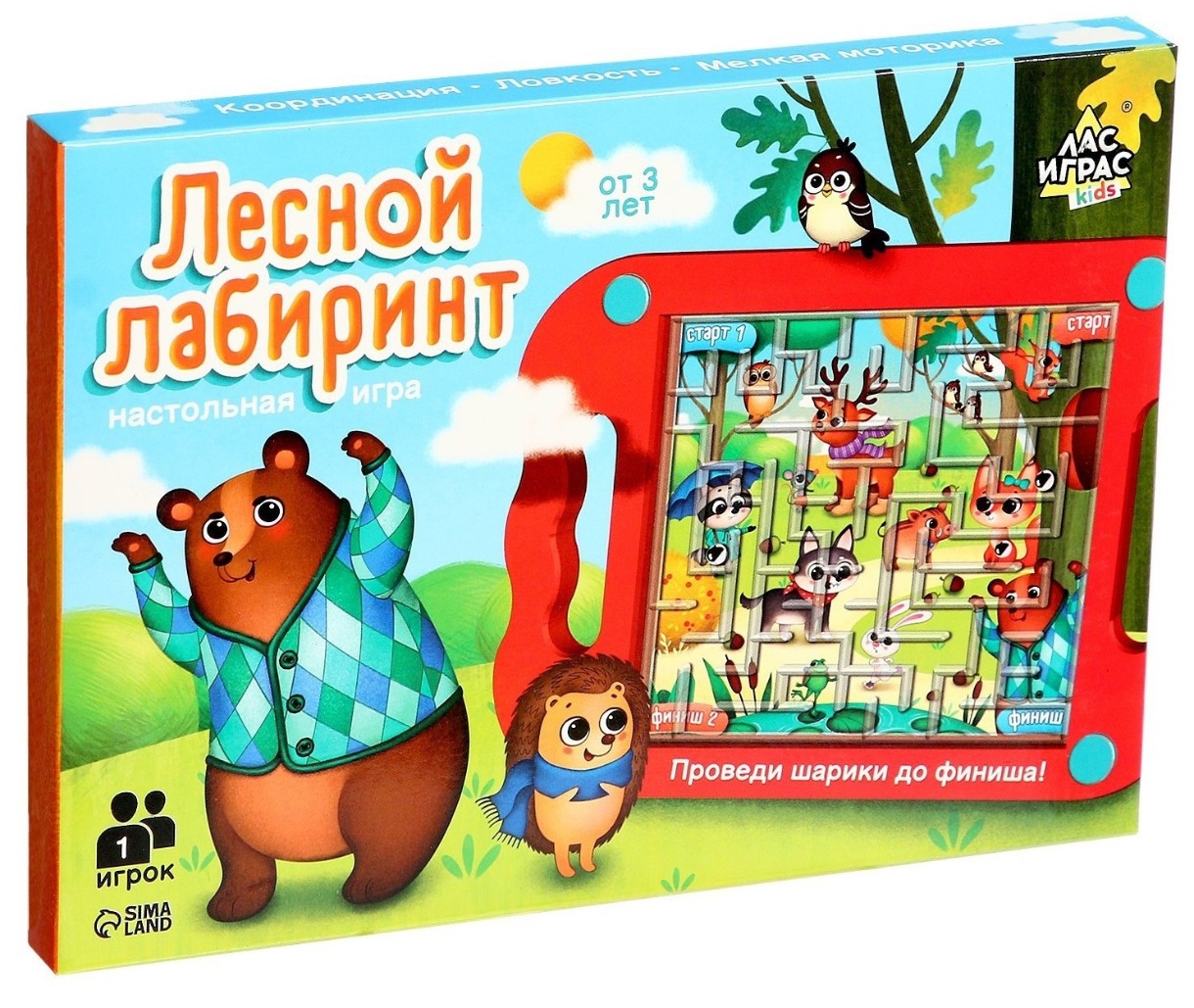Joc educativ de masa Las Igras Лесной лабиринт (9179084)